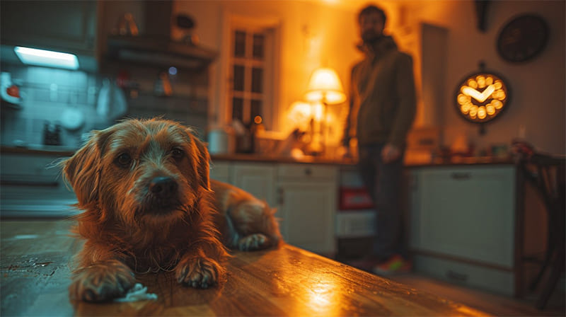 Mon chien a la diarrhée, dois-je appeler le vétérinaire de garde?