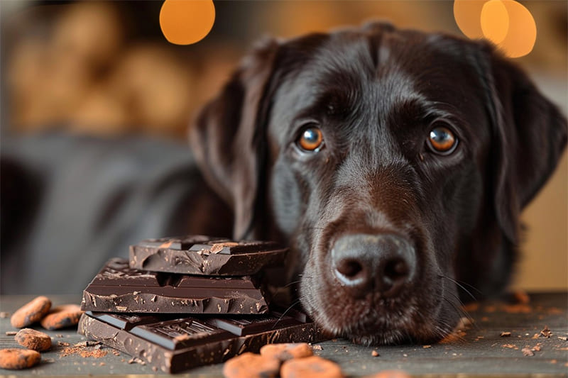 Peut-on donner du chocolat à son chien ?