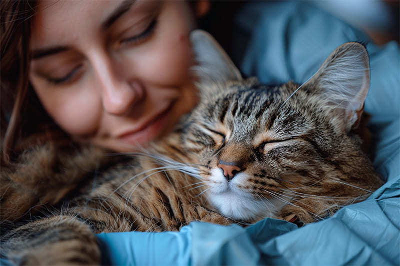 La fin de vie médicalisée chez le chat